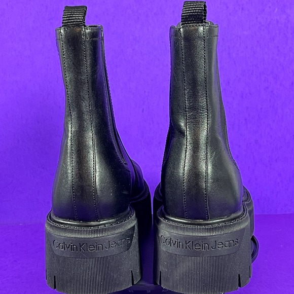 Calvin Klein Women's Black Jayden Slip On Ankle Boot Shoe Size 6 NWOT - Picture 4 of 8